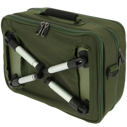 NGT Carp Case System PLUS - Bivvy Table, Tackle Box and Two Tier Bag System (612-PLUS)