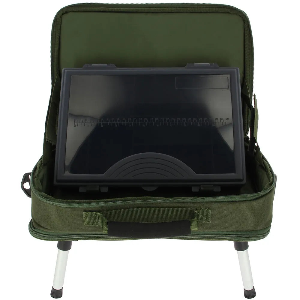 NGT Carp Case System PLUS - Bivvy Table, Tackle Box and Two Tier Bag System (612-PLUS)